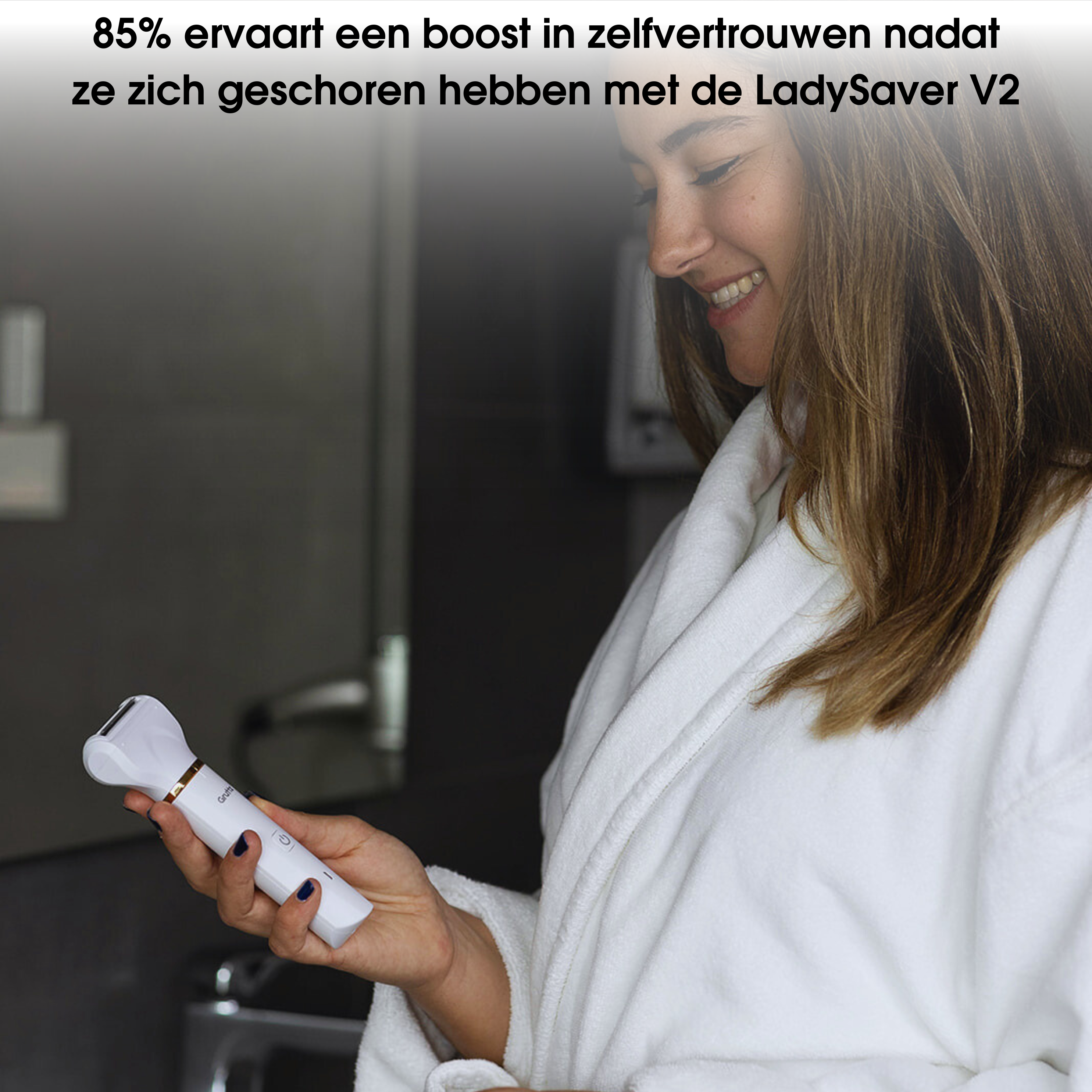 Gruttz LadySaver v2 - Ladyshaver voor vrouwen