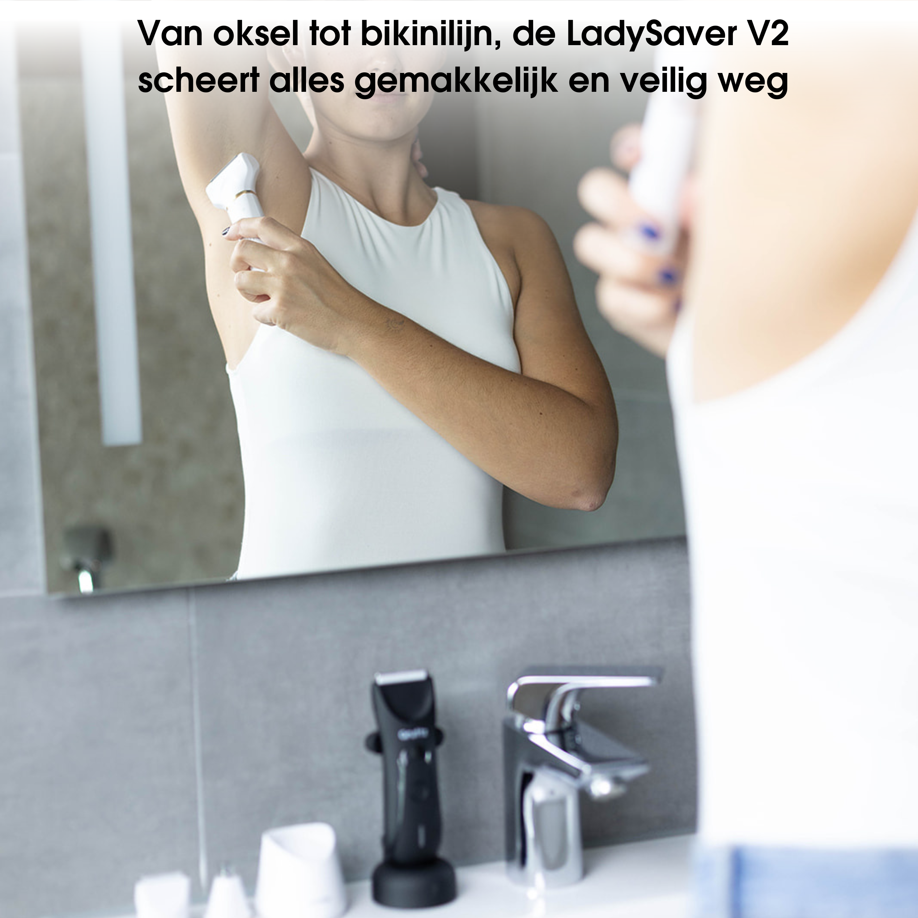 Gruttz LadySaver v2 - Ladyshaver voor vrouwen