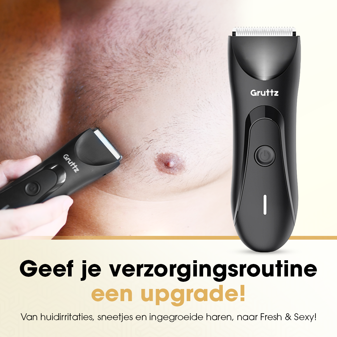Gruttz Bodygroomer Mannen - Lifeshaver v3 - Bodytrimmer