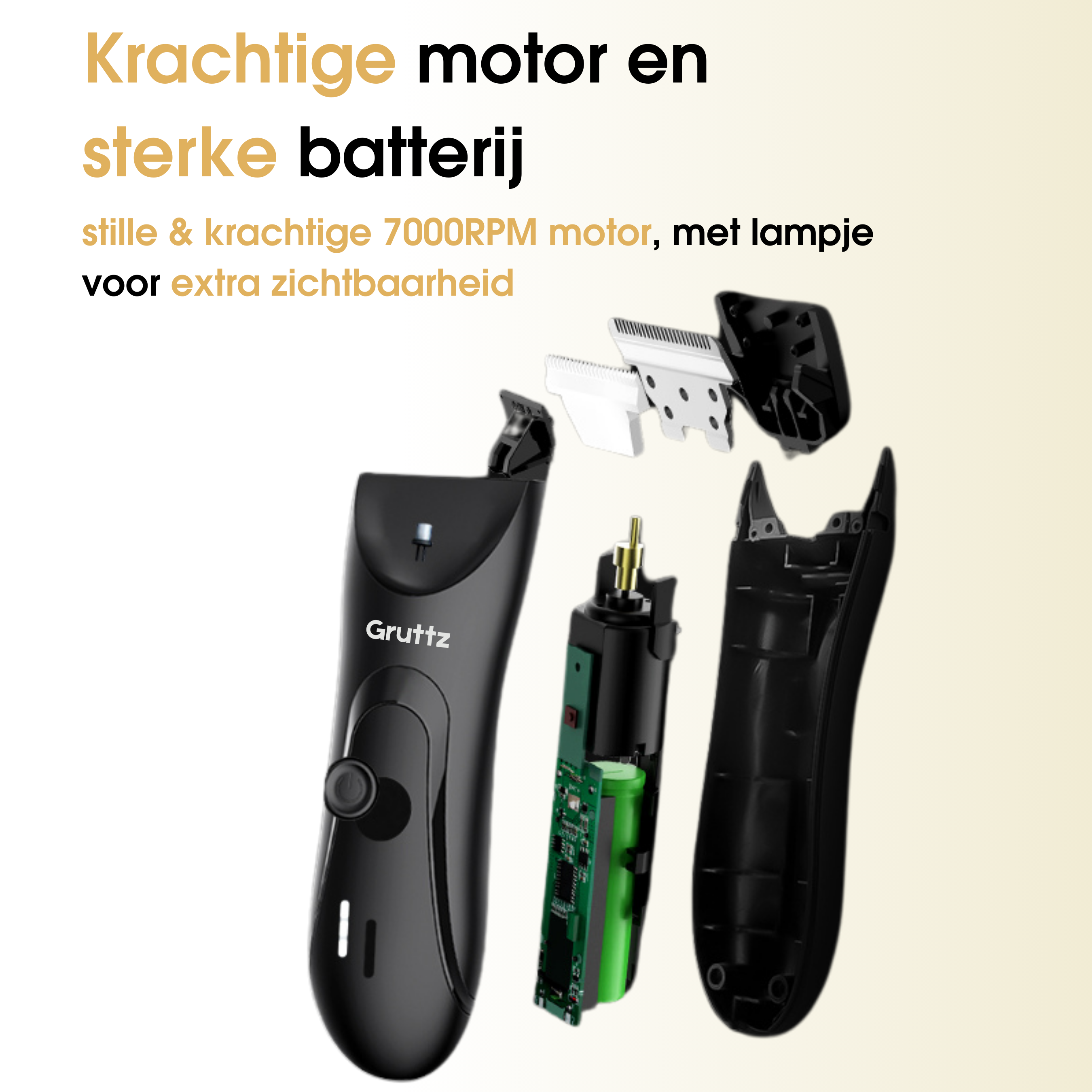 Gruttz Bodygroomer Mannen - Lifeshaver v3 - Bodytrimmer