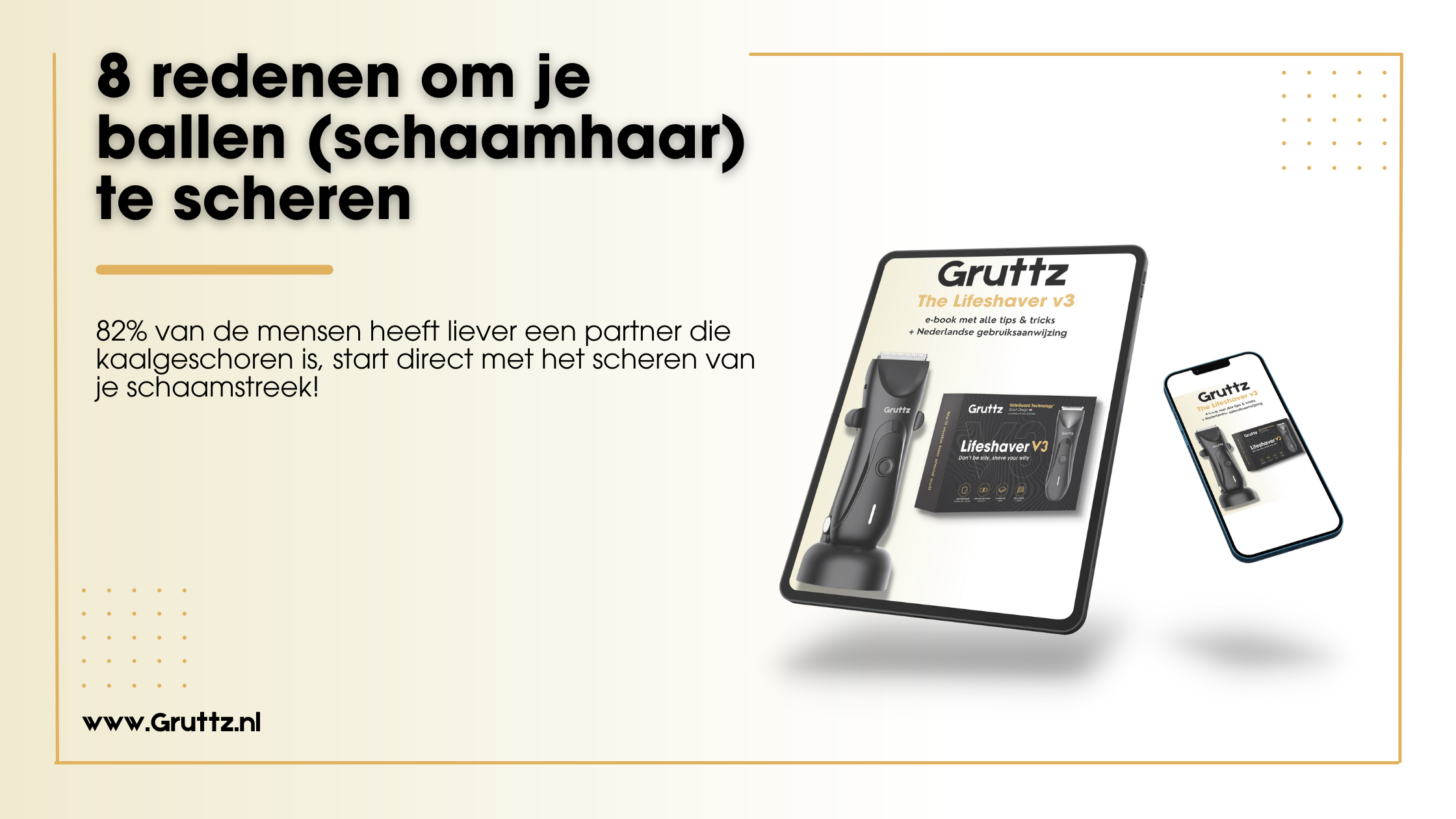 8 redenen om je schaamhaar (ballen) te scheren Gruttz