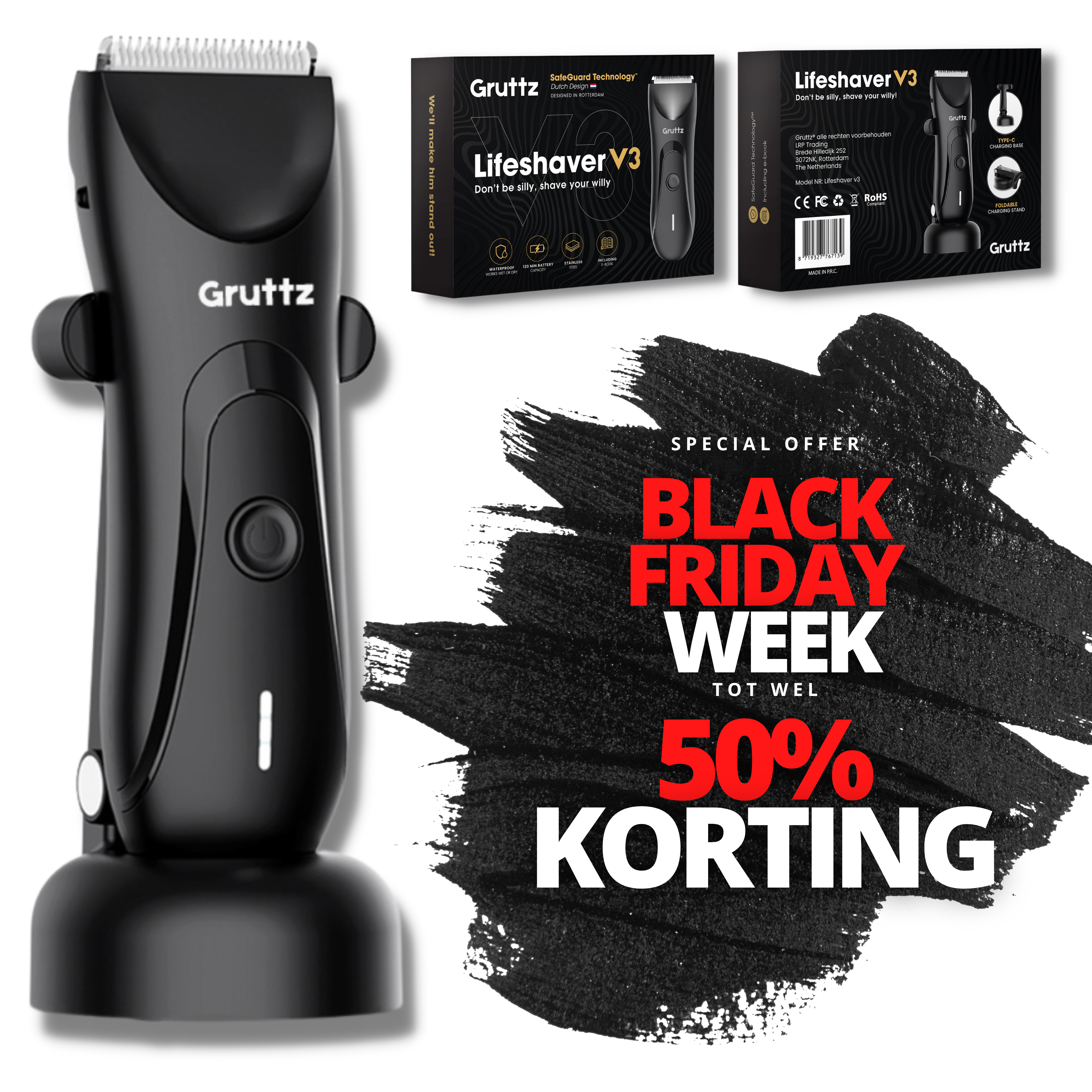 Bodytrimmer Lifeshaver v3 [BLACK FRIDAY KORTING]